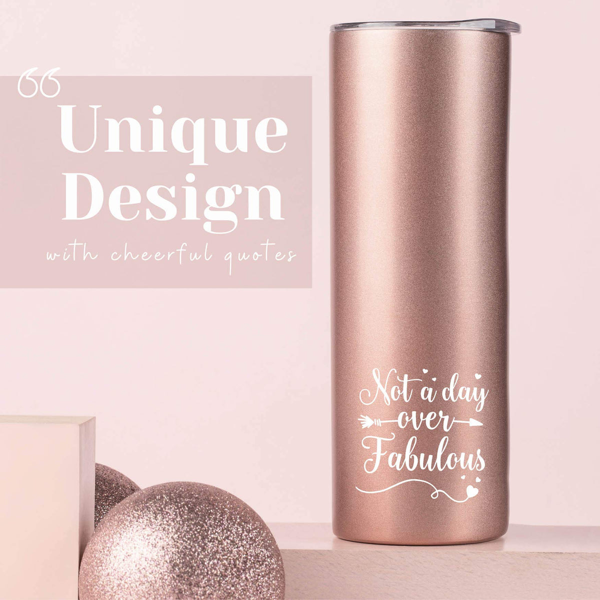 Onebttl tumbler ideal for coffee, tea, or water during busy days.