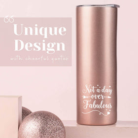 Onebttl tumbler ideal for coffee, tea, or water during busy days.