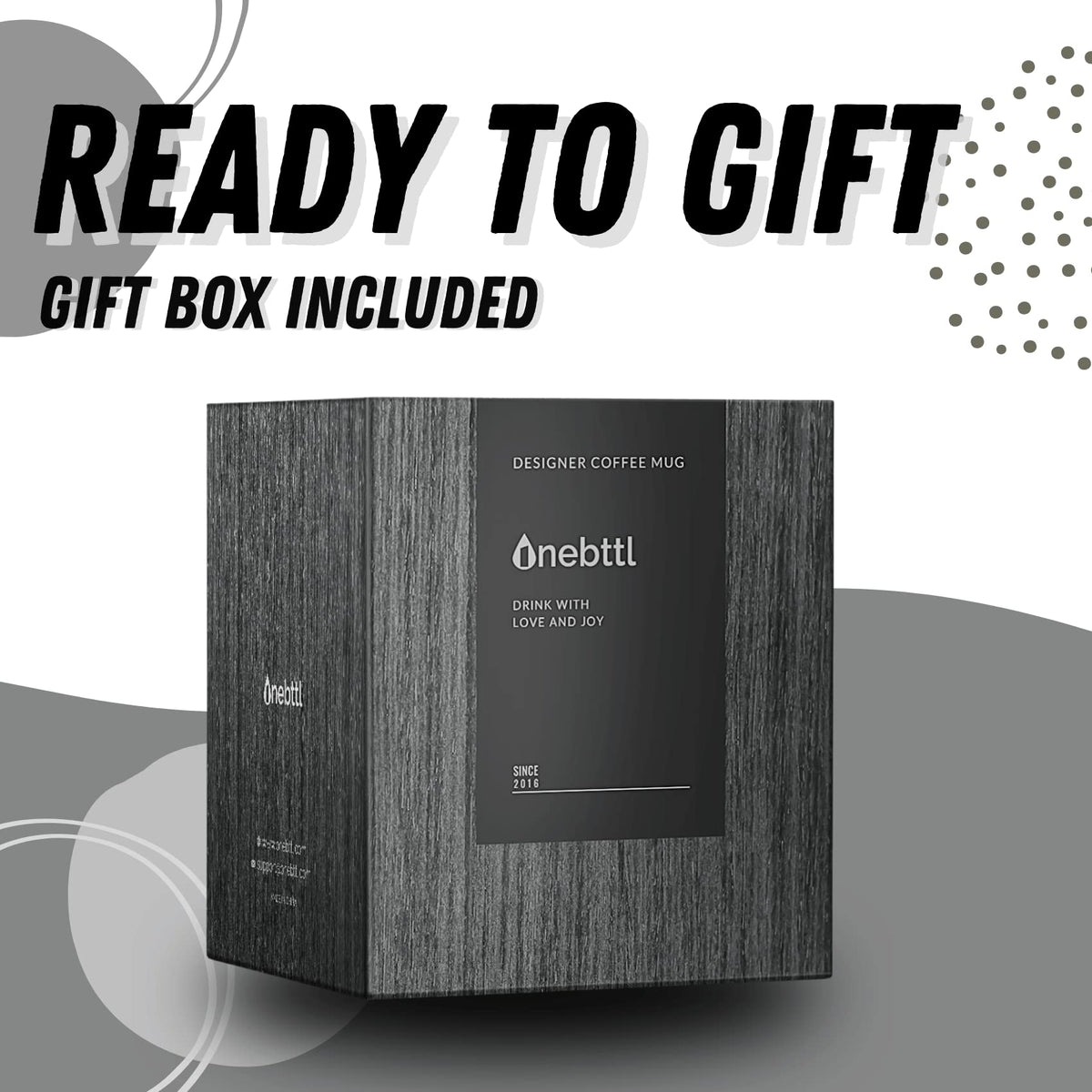 Onebttl father gift in box evokes warm memories.