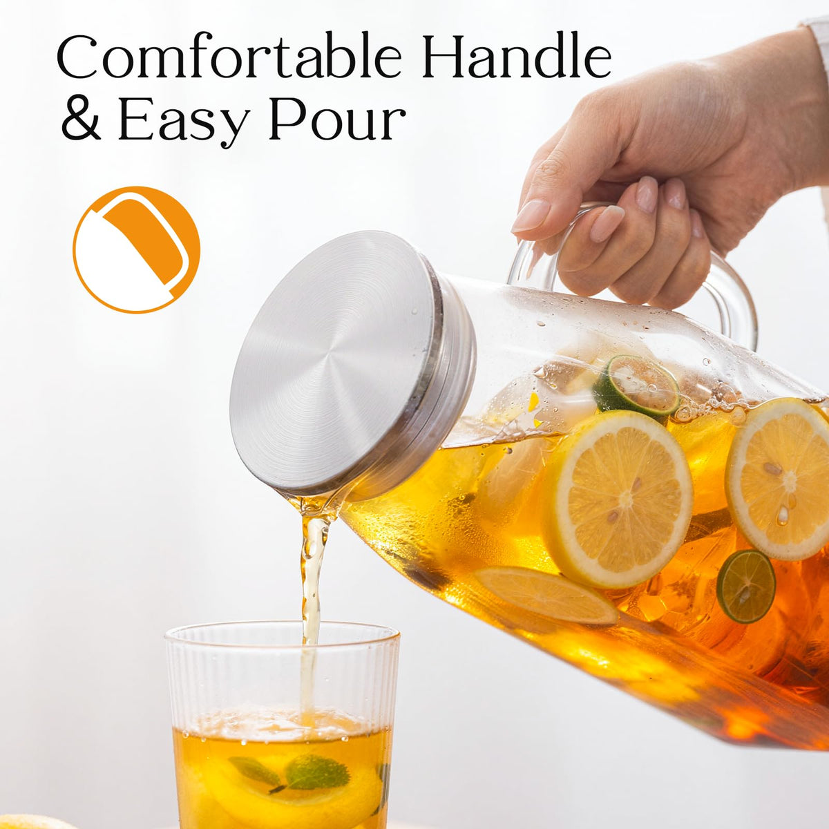 OneDream 68oz square pitcher two-pack ready for family gatherings
