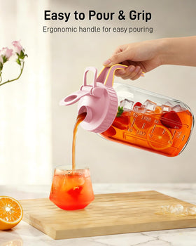 OneDream BPA-free glass jar preserves flavor and prevents odors.