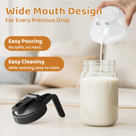 OneDream 32oz breastmilk pitcher dishwasher-safe for quick cleanup