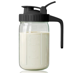 OneDream breastmilk pitcher 32oz with lid pour for mess-free serving