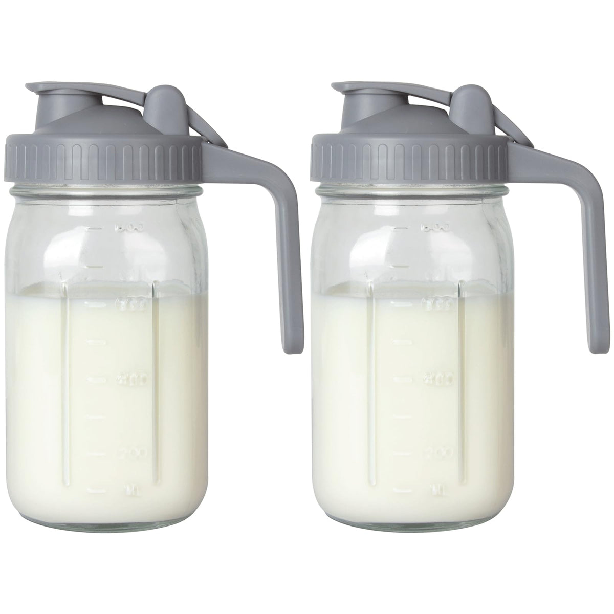 OneDream breastmilk pitcher 32oz for easy fridge storage and mess-free pouring.