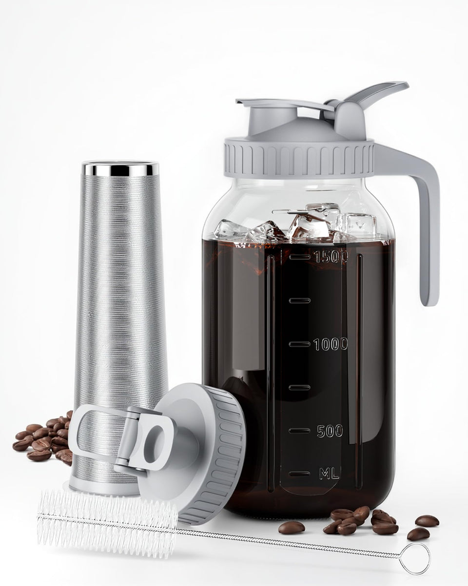 OneDream cold brew pitcher 2qt for easy at-home brewing