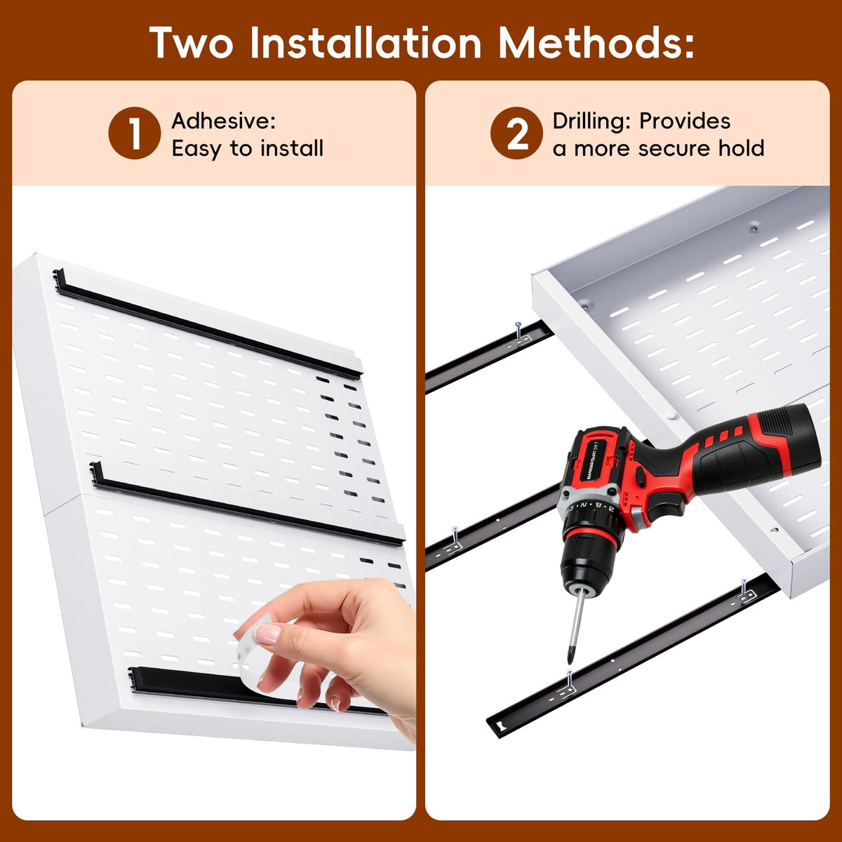 Framed and frameless cabinet compatibility supports flexible kitchen layouts