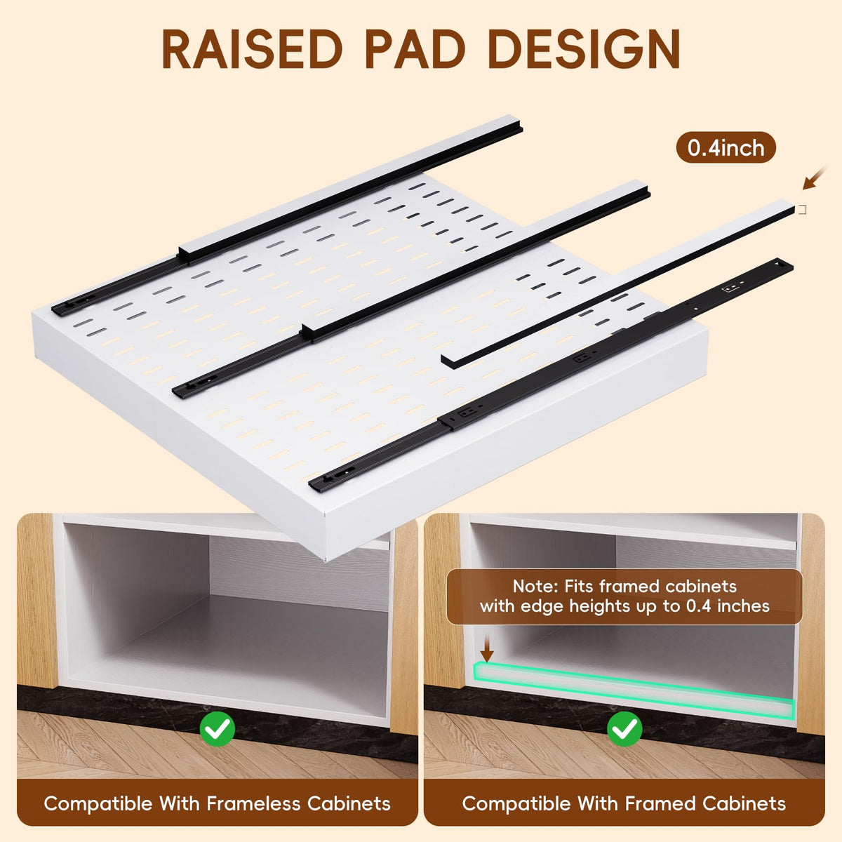 Nano-adhesive drill-free installation is great for renters