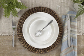 Oneida 24 Seven porcelain finish blending durability with timeless white