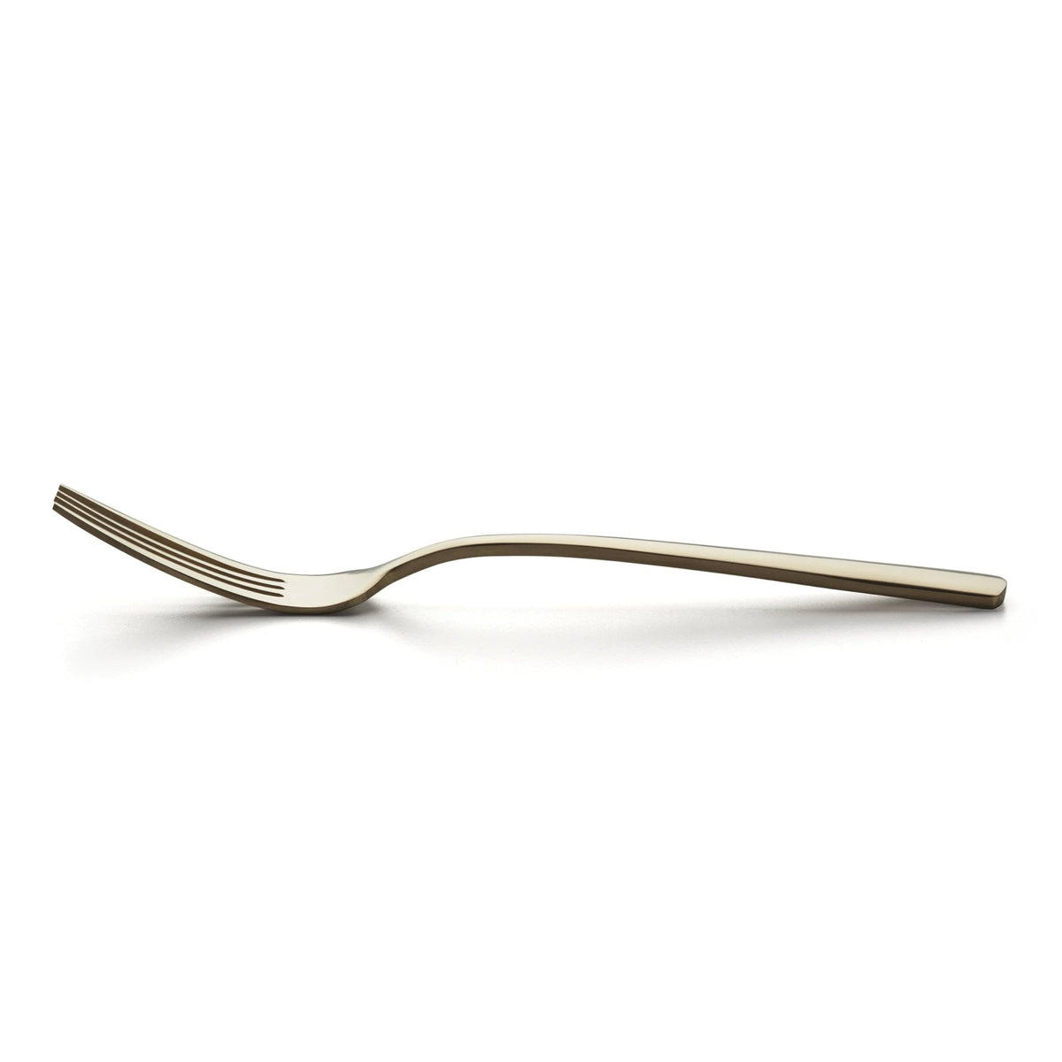 Oneida Aptitude Champagne Satin 18/0 stainless steel construction for everyday durability.