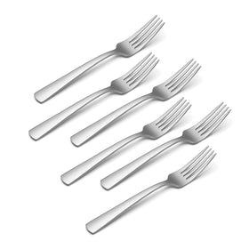 Oneida Aptitude flatware service for six with mirror finish, ideal for family meals and entertaining.
