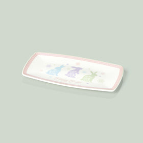 Oneida Bunny Hop hors doeuvres tray side view for easy cleanup