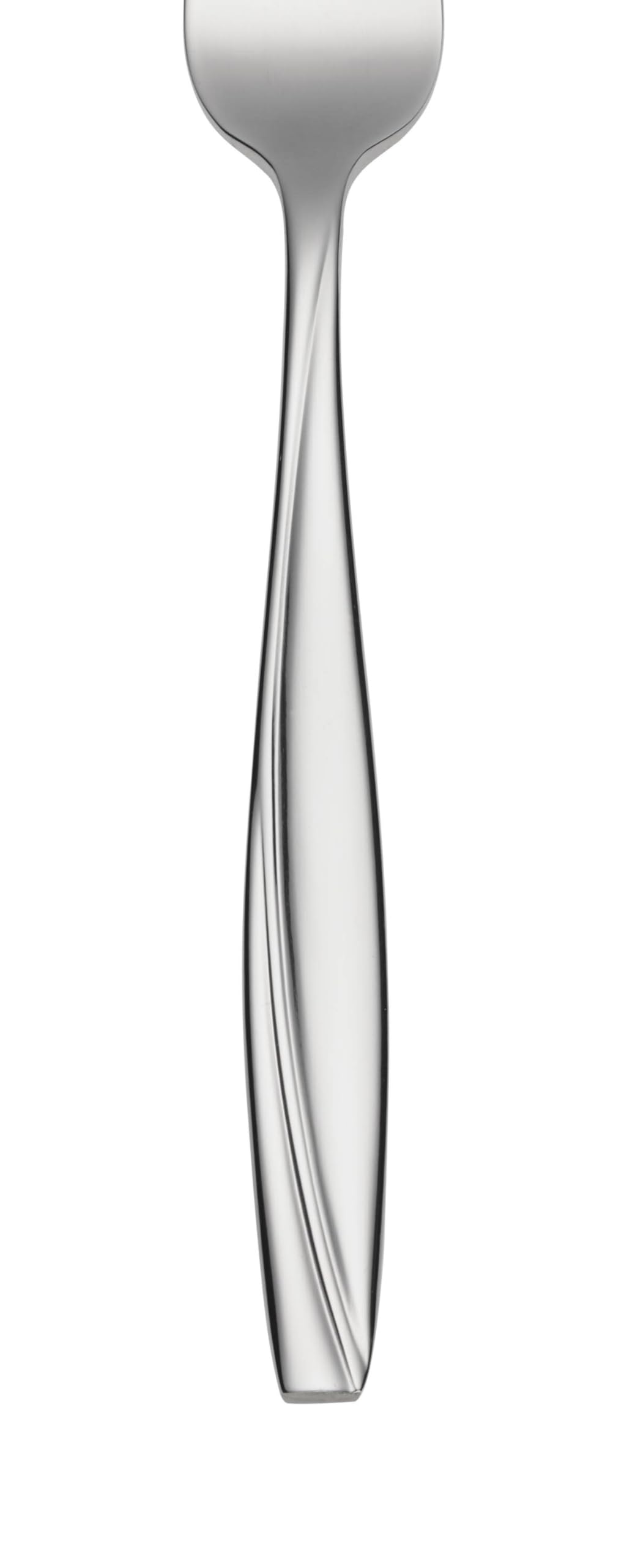 Oneida Camlynn Mirror dishwasher-safe label on the flatware for easy cleanup.