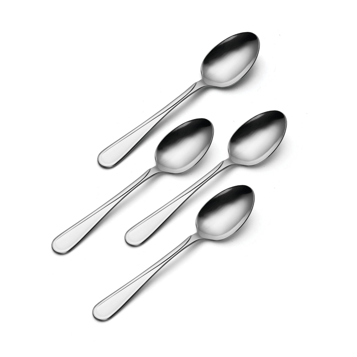 Oneida Flight flatware set for four, ideal for family meals.