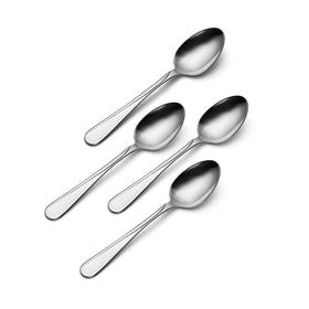 Oneida Flight flatware set for four, ideal for family meals.