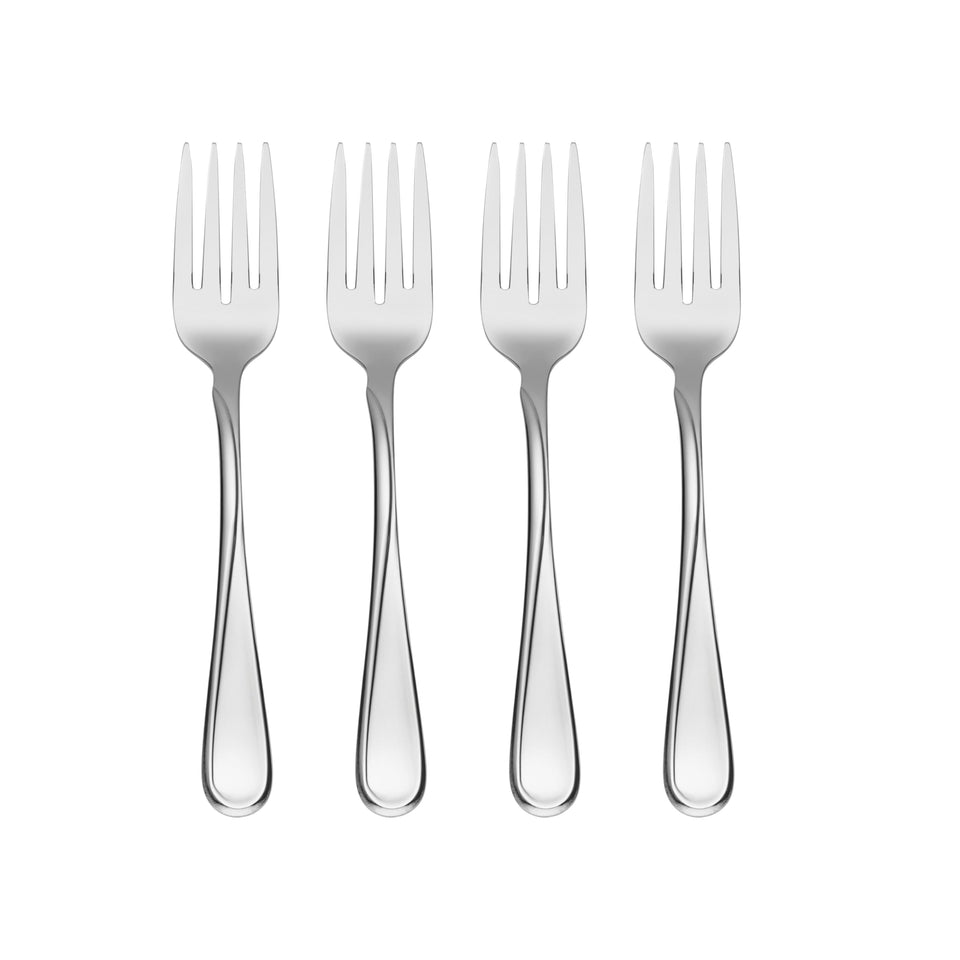 Oneida Flight four-piece salad forks set for everyday dining