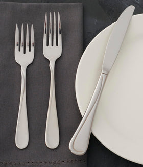 Oneida Flight service-for-6 table setting ready for hosting