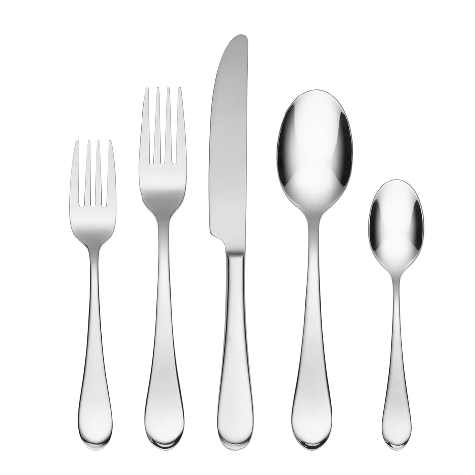 Oneida Icarus 45-piece flatware set dinner fork for everyday meals