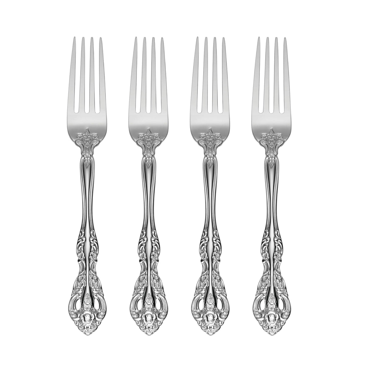 Oneida Michelangelo dinner forks—the ornate design elevates refined table settings.