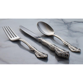 Oneida Michelangelo service for four enables stylish gatherings with confidence.