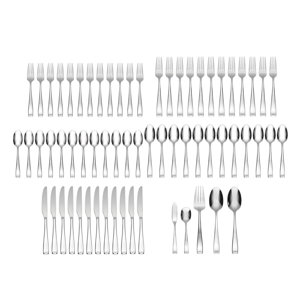 Oneida Moda hostess serving set ready for entertaining guests.