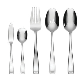 Oneida Moda polished flatware gleams on a formal table.