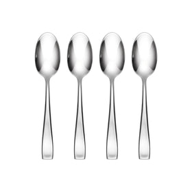 Oneida Moda 4-piece teaspoon set with a mirror finish for everyday dining.