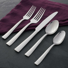 Oneida Monolith flatware in dishwasher, convenient cleanup.
