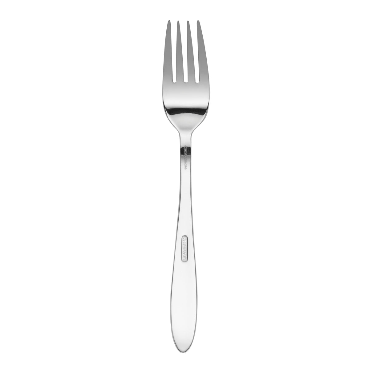 Oneida Mooncrest flatware with a mirror-like contemporary finish
