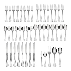 Oneida pierced serving spoon from the set, ideal for family-style serving