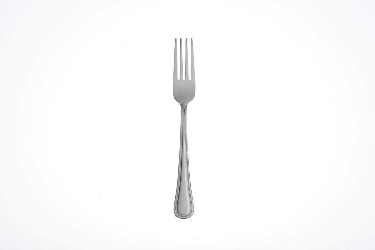 Oneida Tress mirror-finish flatware adds sleek shine to any table setting.