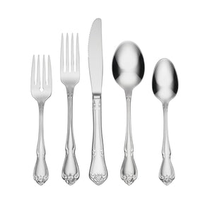 Oneida True Rose dinner fork for everyday dining with timeless elegance