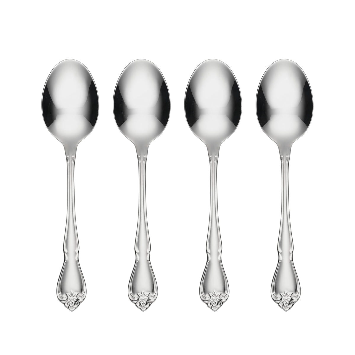 Oneida True Rose dinner spoons set offers a timeless look for everyday dining
