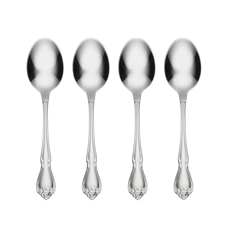 Oneida True Rose dinner spoons set offers a timeless look for everyday dining
