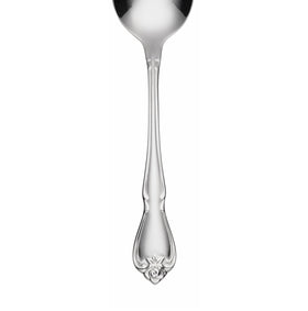 Oneida True Rose mirror-finish spoons add refined shine to casual meals