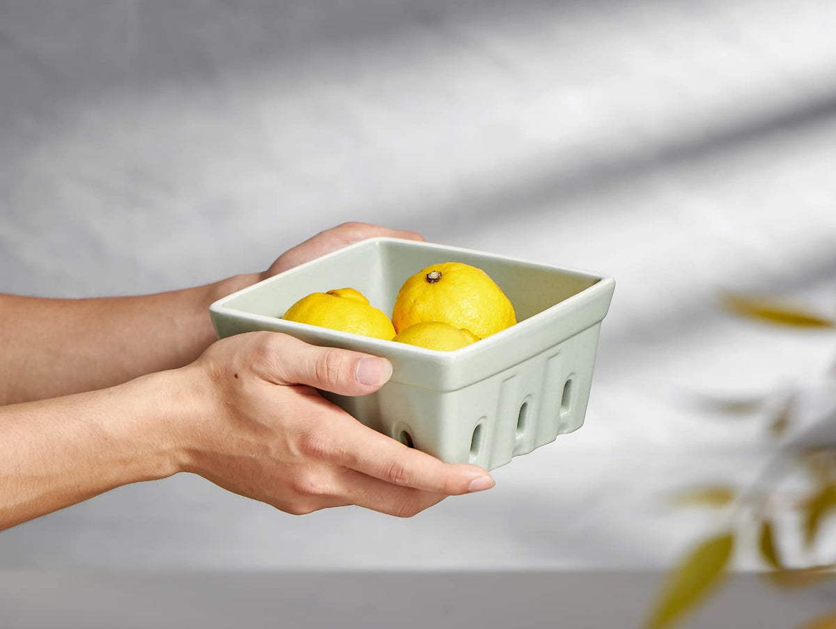 ONEMORE stackable berry basket design saves cabinet space