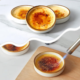 ONEMORE cream-white ceramic finish matches any table setting.