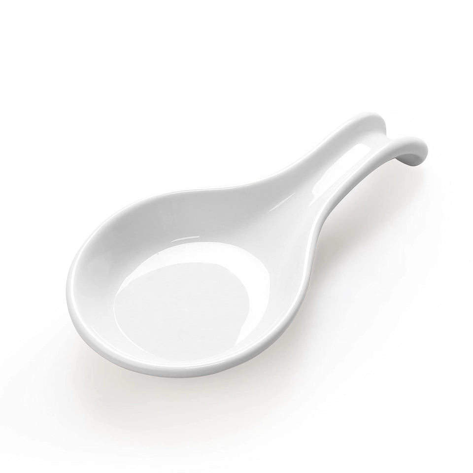 ONEMORE ceramic spoon rest for stovetop keeps counters clean while you cook.