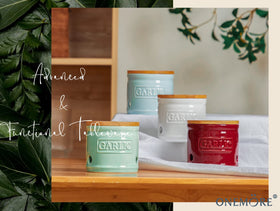 ONEMORE counter-top farmhouse style fits rustic kitchens.