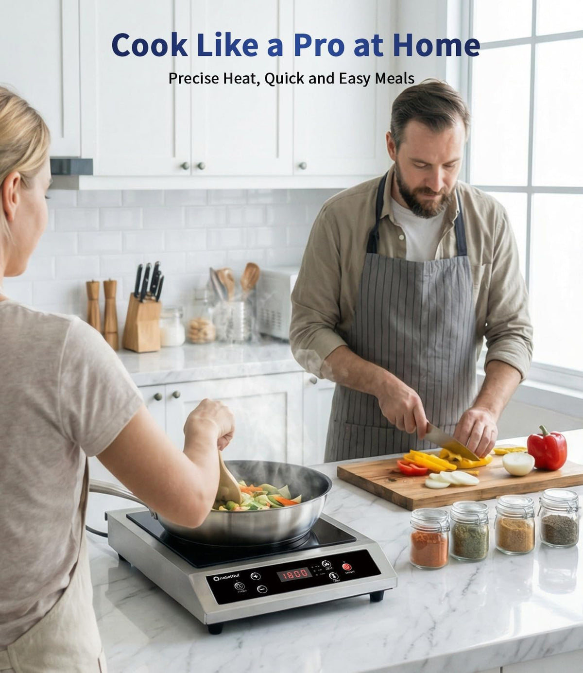 onesetnuf precision temperature control delivers reliable heat for sauces and searing