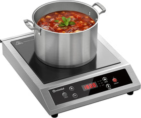 onesetnuf stainless steel induction burner demonstrates durable construction for daily family meals