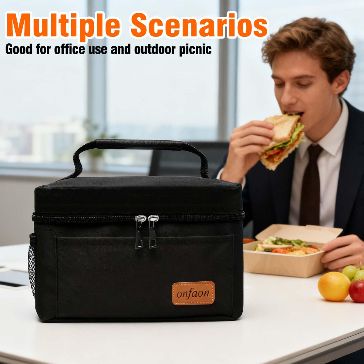 ONFAON durable handle for reliable portability.