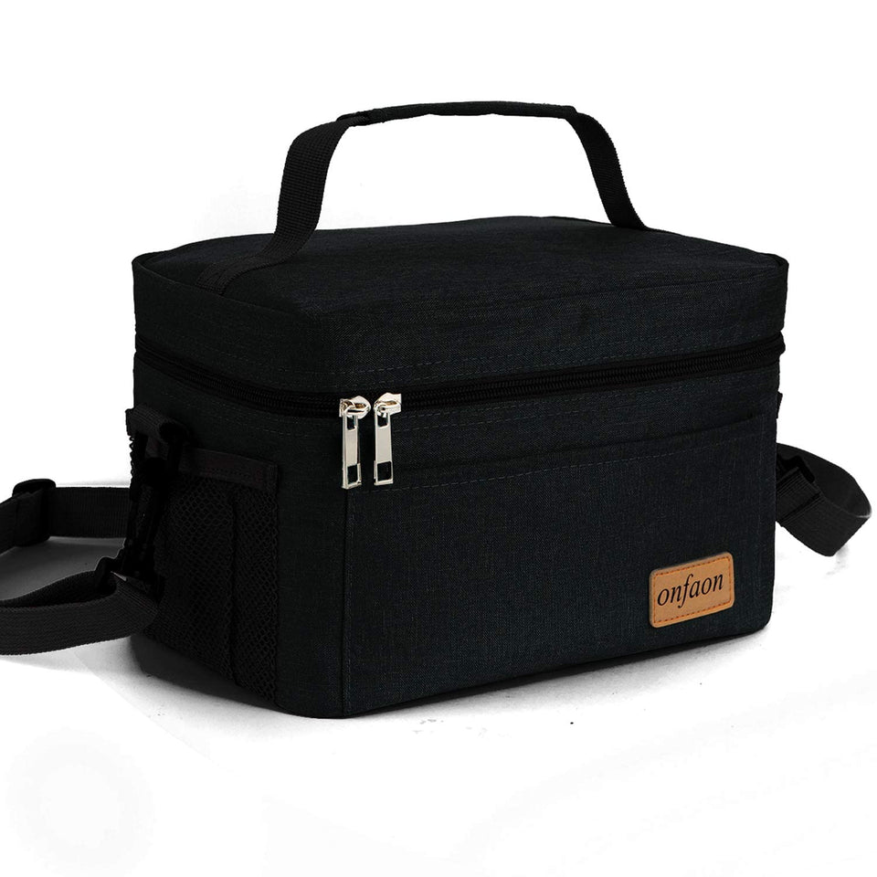 ONFAON lunch bag large capacity for daily meals at work.