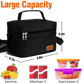 ONFAON multipurpose bag doubles as lunch and makeup bag.