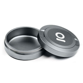ONGROK ZPuck Zyn metal can close-up highlighting durable aluminum for storage.