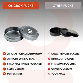ZPuck Zyn metal can pocket-friendly design suitable for daily carry.