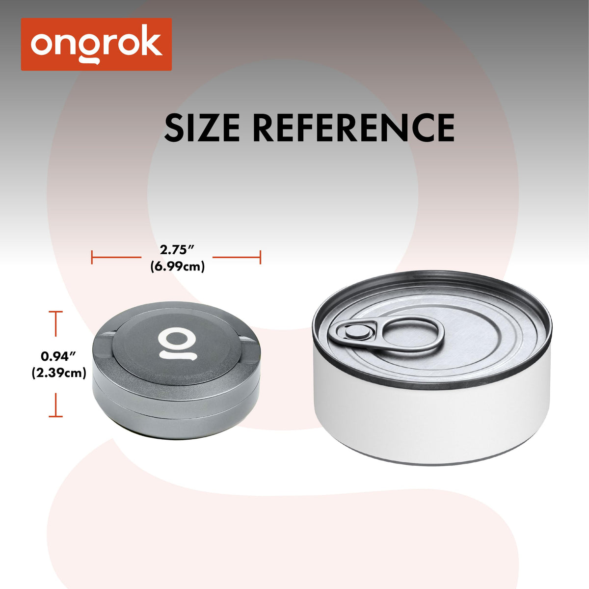 Slim profile of ZPuck blends into pockets and bags for quick access.