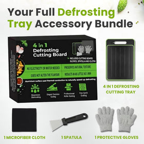 ONIXCORE defrosting tray easy-clean mat aids after prep