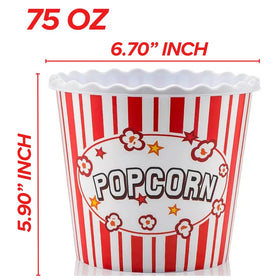 75 oz capacity supports shared servings during gatherings
