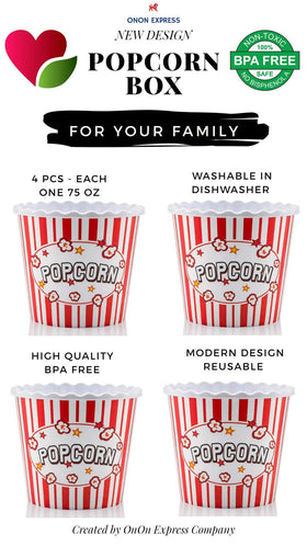 ONONEXPRESS dishwasher-safe containers simplify post-movie cleanup