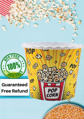 ONONEXPRESS modern-popcorn-boxes four-pack, convenient reusable snack containers.